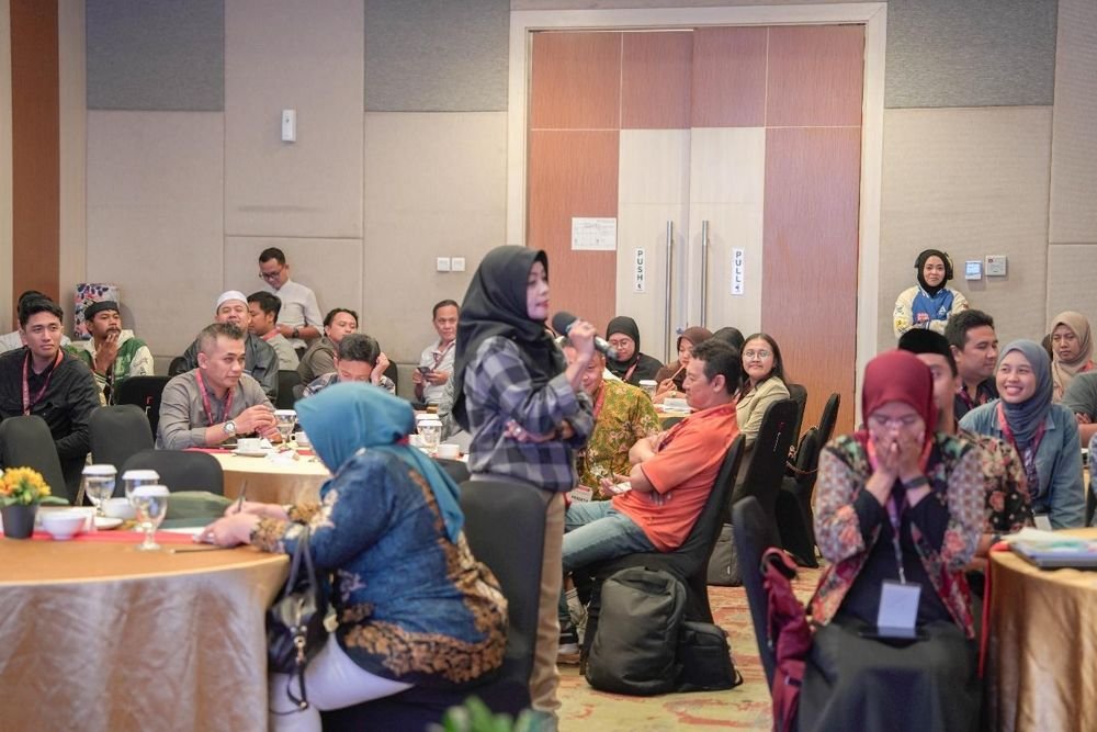 Pelatihan dan diskusi kelompok tenant