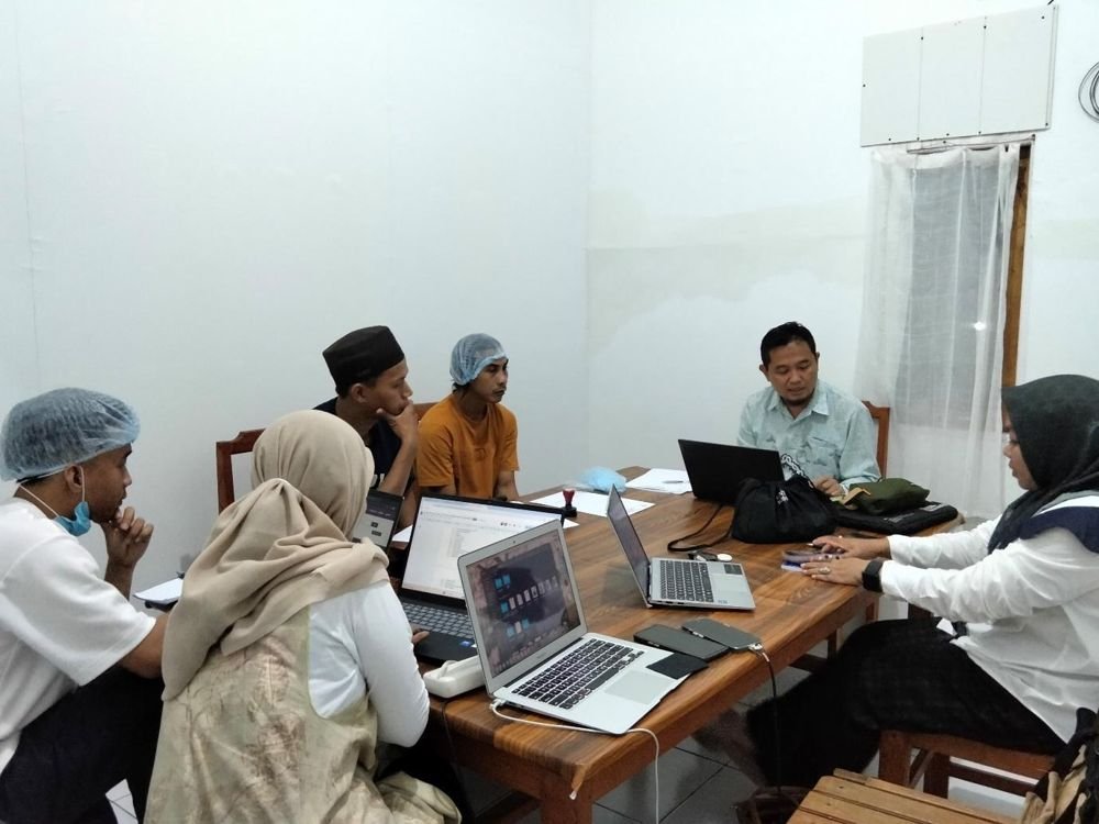 Pendampingan tenant secara langsung